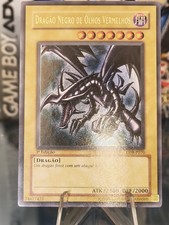 Yu-Gi-Oh LOB-070 1st Edition Red-Eyes Black Dragon Portuguese Near Mint picture