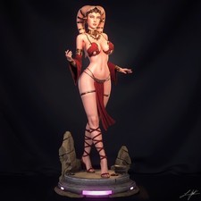 Twi’lek Hostess | 1/4 Unpainted Resin Kit | Sci-Fi Lounge Display Model picture