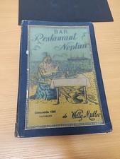 Early 1900s Child Italian Menu Neptun De Willy Miller picture