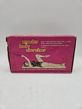 Vintage 70s Wonder Body Exerciser Original Box & Receipt Retro Decor Prop Kitsch picture