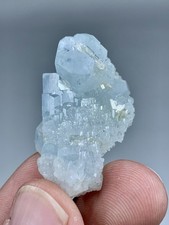 16 Gm Aquamarine DT Floater Crystal Cluster From Nagar Valley picture