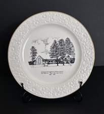 Emmanuel Evangelical Lutheran Church 1885-1985 Ceramic Commemorative Plate picture