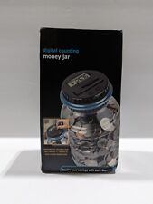 Piggy Bank Digital Coin Counting Money Jar Storage by Shift 3 Tracking Savings picture