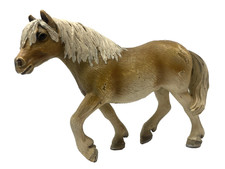 Schleich Haflinger Light Tan Mare Horse 2005 Retired 13606 VFL60E Model Chestnut picture