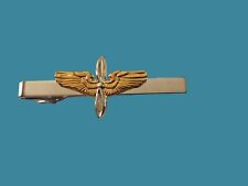 U.S MILITARY AVIATION CADET ARMY AIR FORCE TIE BAR TIE TAC CLIP ON U.S.A MADE picture