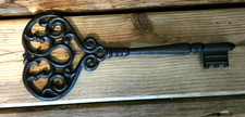 Cast Iron Skeleton Key Large Rustic Vintage Style Wall Decor Accent 13 in picture