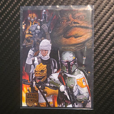 2018 Topps Star Wars Galaxy New Visions #47 In Service of Jabba the Hutt 14/25  picture