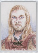 2022 Cryptozoic CZX Middle-Earth 1/1 Chris Chuckry Auto Sketch 1cc7 picture