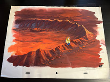 Original 1994 Magic School Bus Pilot Animation Cartoon Production Cel picture