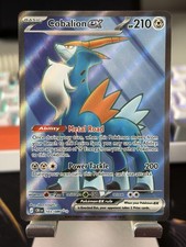 Cobalion ex 103/086 Ultra Rare Chaos Rising Pokemon EN Holofoil NM Near Mint TCG picture