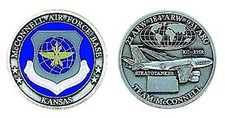 MCCONNELL AIR FORCE BASE TEAM MCCONNELL STRATOTANKER CHALLENGE COIN picture