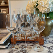 Schott Zwiesel Wine Glasses Set of 4 Clear Crystal Stemware 9” picture