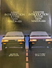 1985 Advertisement Mazda 626 Deluxe Sport Coupe Mazda 626 GT Turbo Sport Coupe picture