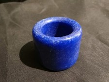 Excellent Pure Chinese Blue Jade Thumb Ring !!! picture