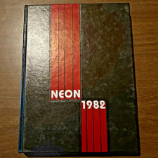 1982 Yearbook Youngstown State University NEON YSU Vintage Photographs picture