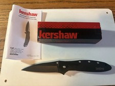 Kershaw BLACK 1660 OL Folding Knife Ken Onion SpeedSafe MADE USA NIB picture