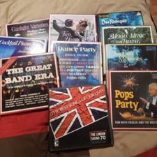 10 sets (multiple vinyls ea) Vintage Classical Music records Pristine condition picture