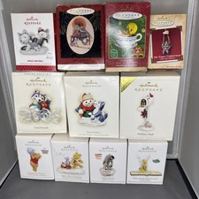 Lot of 11 Hallmark Keepsake Ornaments picture