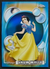 Snow White 2026 Topps Chrome Disney - #1 Blue Refractor /150 picture