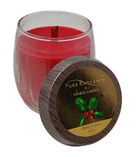 Yankee Candle Pure Radiance Crackling Holly 7oz Jar Candle LumiWick Christmas picture