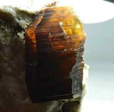 558 Gram Rare Fluorescent Terminated Transparent Phlogopite Crystal Specimen picture