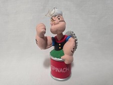 Vintage Popeye The Sailor Man In Can Of Spinach Christmas Ornament picture