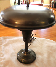 Vintage Flying Saucer Mushroom Metal Table Lamp MCM Works picture