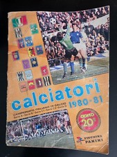 1980/81 Panini Footballers Figure Album Complete Original picture