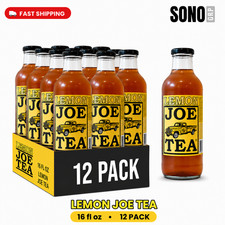Joe Tea Lemon Tea 20 Fl Oz, 12 Pack Glass Bottles picture