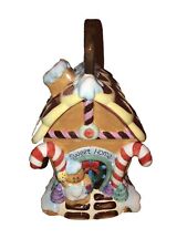 Adorable Ceramic Christmas Gingerbread House And Man Cookie Jar ￼ Nice picture