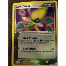 2004 Pokemon Dark Celebi 4/101 Holo EX Hidden Legends Vintage see description picture