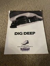 Vintage 2008 NIKE SHOX TURBO+ VII Shoe Champs Poster Print Ad 