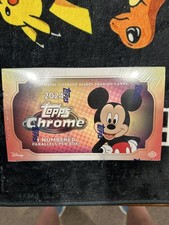 2024 Topps Chrome Disney Factory Sealed Hobby Box picture