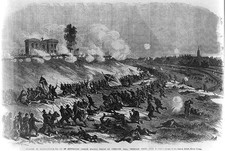Photo:Gettysburg Pennsylvania 1863 Civil War Battle of Culp's Hill Assault picture