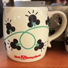 Disney Parks Walt Disney World Christmas String Lights Color Changing Mug NEW picture