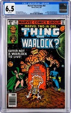 Marvel Two-In-One #63 CGC 6.5 (May 1980, Marvel) Thing, Adam Warlock, Starhawk picture