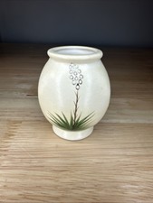 Vintage Carena Angea Tohono O’odham Pottery Vase Southwest Agave Yucca Signed 3” picture