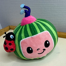 CoComelon Watermelon Plush Stuffed Animal Ladybug Polyester 2020 CMW0020 picture