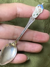 Rare Item Vtg Chantecler Hotel Ste.Adele Que 925 Sterling Silver Spoon picture