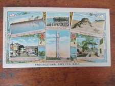c1920 multiview advertising envelope/cover PROVINCETOWN CAPE COD MASSACHUSETTS picture