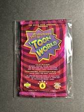 🔥 1993 Upper Deck Adventures In Toon World Story 6 Unopened Pack W KABOOM Card picture