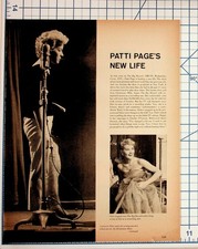 Patti Page's New Life Vintage Magazine Article The Big Record CBS TV 1950s picture