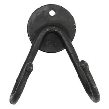 Hand-Forged Wall Mount Sword Stand - Universal Sword Hanger - Black Coated picture