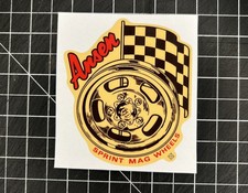 Ansen Sprint Mag Wheels Vintage Style Racing Decal Sticker Hot Rod picture