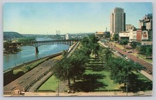 Vintage Photochrome Postcard Kellogg Boulevard St. Paul, Minnesota picture