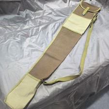 Vintage Model 1903 Rifle Bag 1918 JQMD Canvas Scabbard Khaki Military Style picture