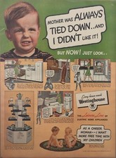 1940 Westinghouse Electric Vintage Print Ad picture