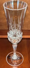 Vintage Cristal D’Arques Durand Carthage Crystal Champagne Flute 8.75” France picture