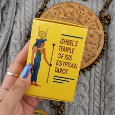 Ishbels Temple of Isis Egyptian Tarot Cards 78 Card Complete Deck Vintage 1989 picture