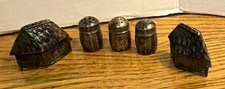 Vintage sterling silver  950 Mini Salt and Pepper Shakers picture